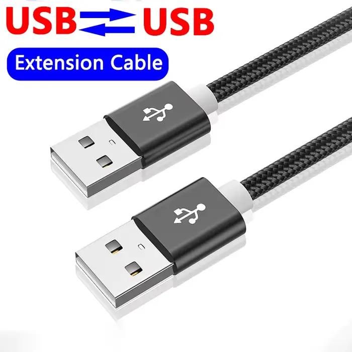 Kebiss USB vers USB câble d'extension Type A mâle