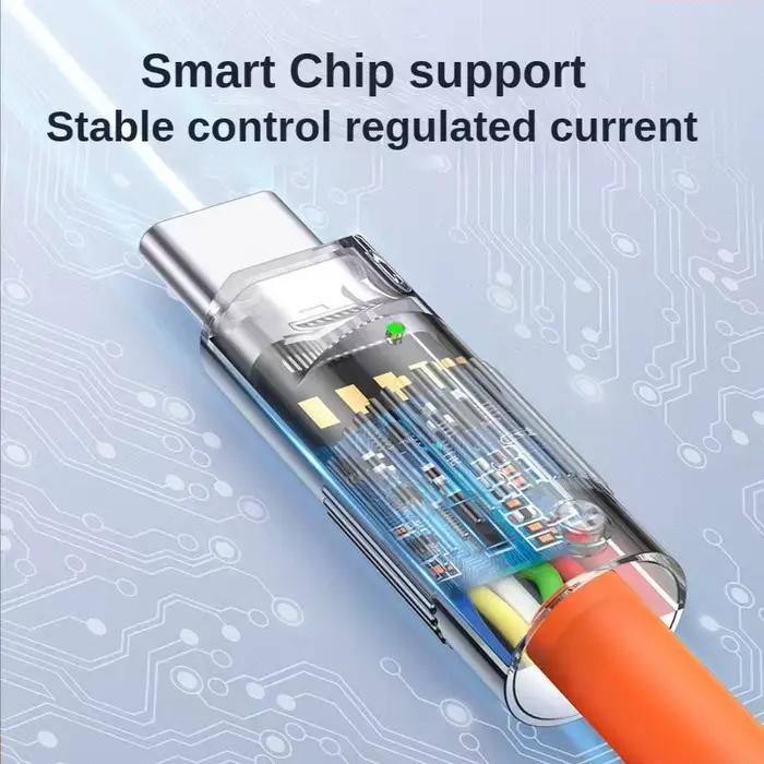 Câble USB Type-C en Silicone Liquide