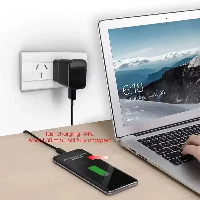 Chargeur rapide EU US USB Type C