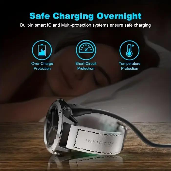 Câble de chargeur pour Garmin Fenix 5 5S 5X Plus 6 6S 6X Pro 7 7S 7X