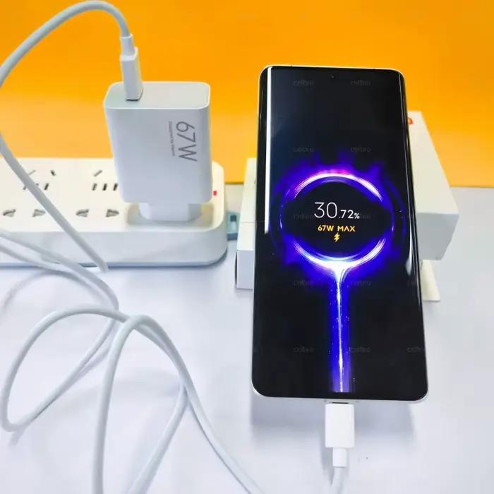 Chargeur Xiaomi 67W EU Original 45W 50W Charge Rapide Adaptateur Secteur Câble Type C Mi 15T 13T 12 Pour POCO X5 X4 Pro Redmi Note 10 11