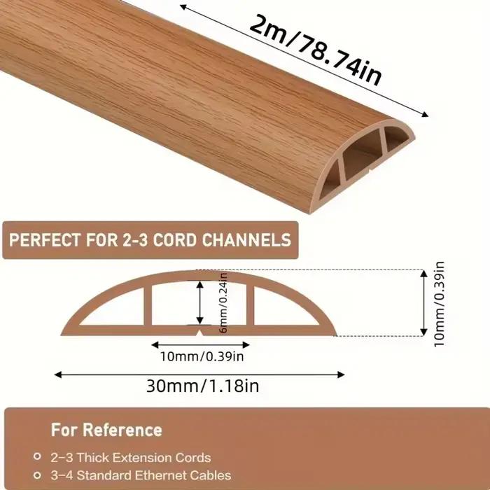 Conduit de câble de sol Flexible 2M/78