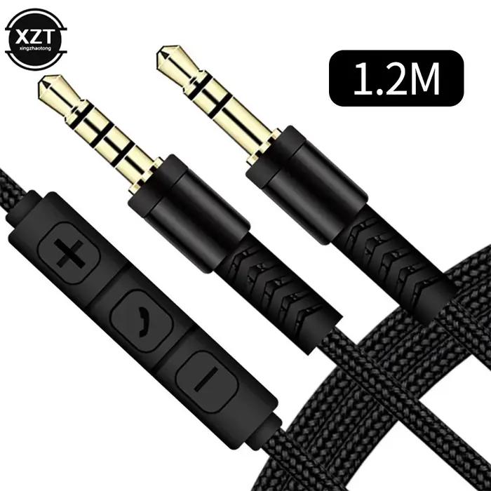 Câble Audio de 1.2m, 3.5mm à Jack 3.5mm