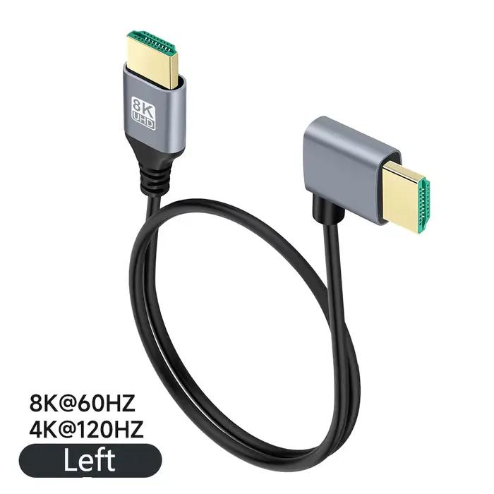 Câble HDMI 2.1V à 90 degrés