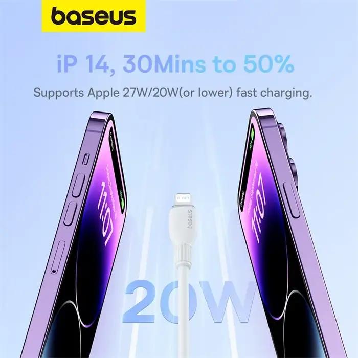 Baseus TPE 20W USB C Câble Pour IPhone 14 13 12 11 Pro Max XS Charge Rapide