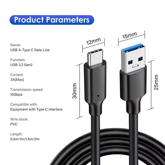 Câble USB Type C USB 3.0 vers USB C
