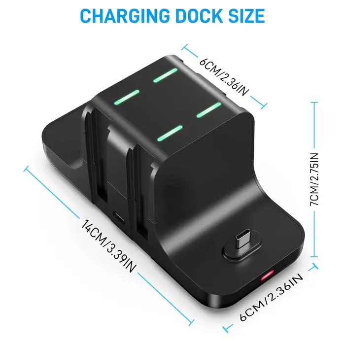 Station de charge 6 en 1 pour Switch