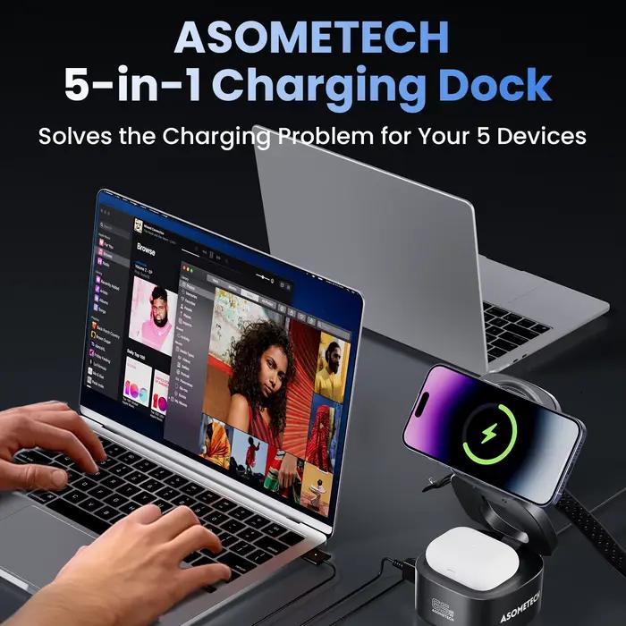 Chargeur USB C GaN 65W pour Macbook
