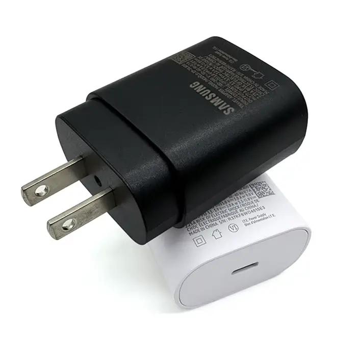 SAMSUNG Tab S9 + 25W chargeur Super rapide adaptateur de prise américaine 1.8m câble USB C pour Galaxy Tab S6 Lite A9 A9 + S9 Plus FE + S23 FE Ultra