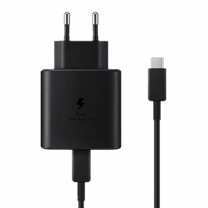 Chargeur Samsung d'origine 45w Super Fast Charge Adaptateur EU US USB C
