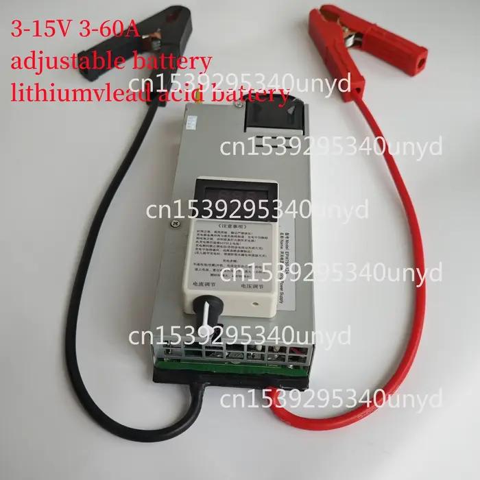 3-15V 3-100A 12V 100A chargeur réglable 14.6V