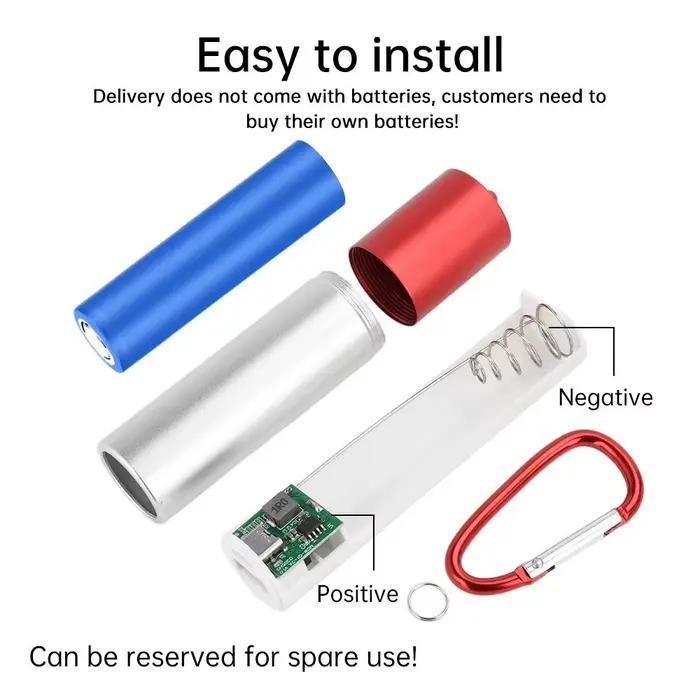 Boîtier de charge universel portable vide pour batterie
