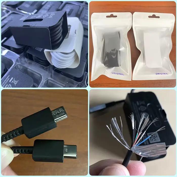 Câble USB Type C Original Samsung 45W 25W 5A PD Charge Rapide pour Galaxy S26 S25 S24 S23 S22 Ultra Note 20 Tab S11 Z Fold7