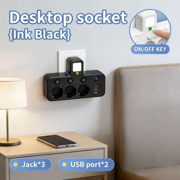Chargeur mural avec ou sans port USB Type-C