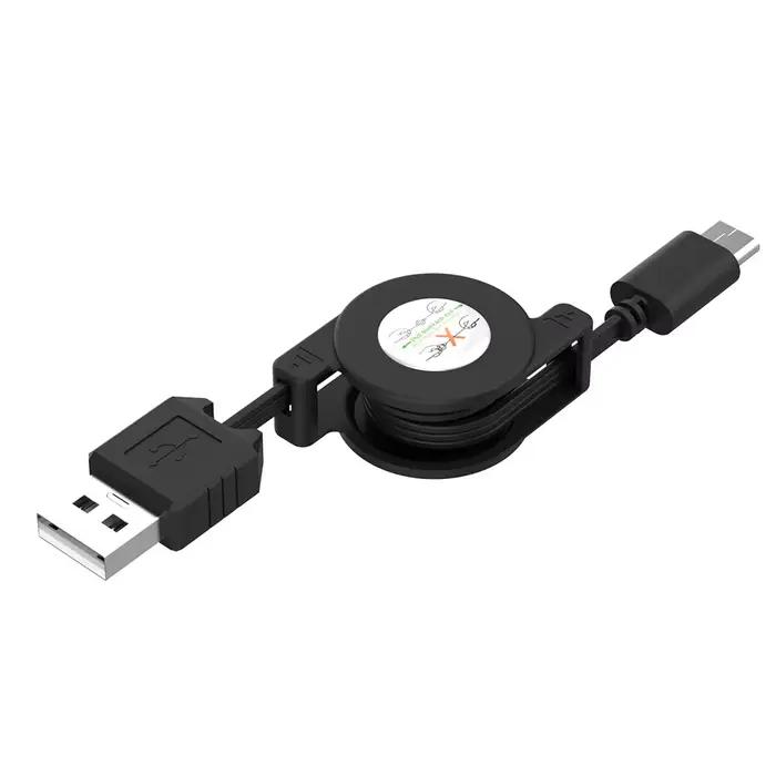 Câble à ressort de charge rapide USB Type C