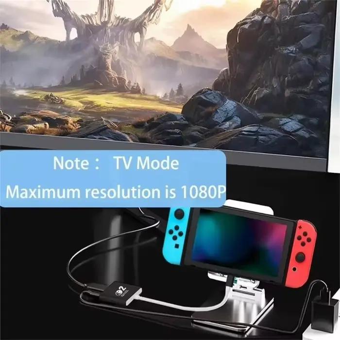 Station d'accueil Switch 2 avec port HDMI 2.0 4K pour Nintendo Switch 2 et Switch OLED expérience de jeu améliorée occasions spéciales cadeau pour gamer