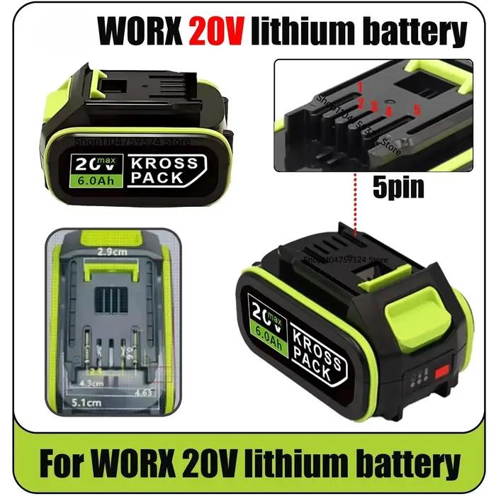 Batterie rechargeable Worx 20V