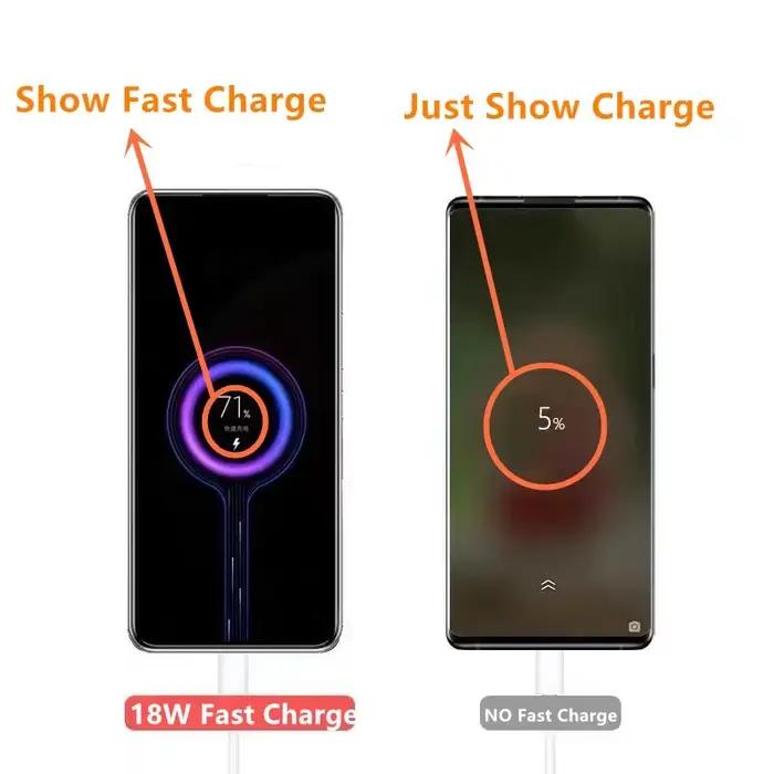 Xiaomi-Chargeur rapide 18W QC 3.0 EU d'origine