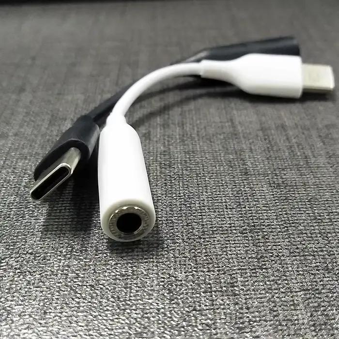 Samsung USB Type C à 3.5mm Aux adaptateur type-c Jack Audio écouteur câble convertisseur pour Galaxy S25 S24 S23 S22 Ultra S20 S21 Plus