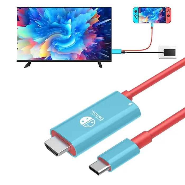 Câble USB C vers FHD 4K pour Switch/Switch 2