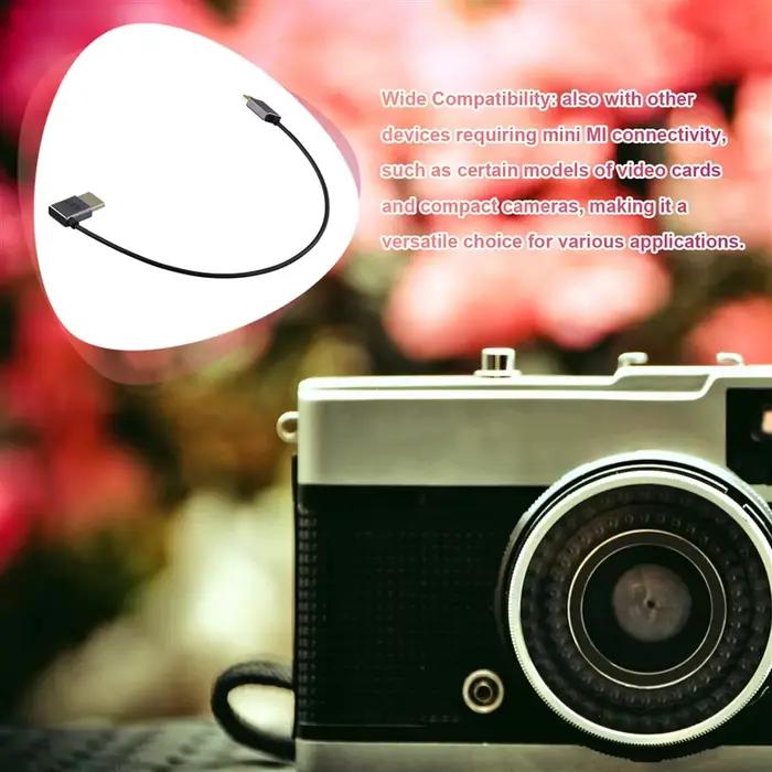 Caméra numérique Mini-câble Compatible 8K 60Hz ligne
