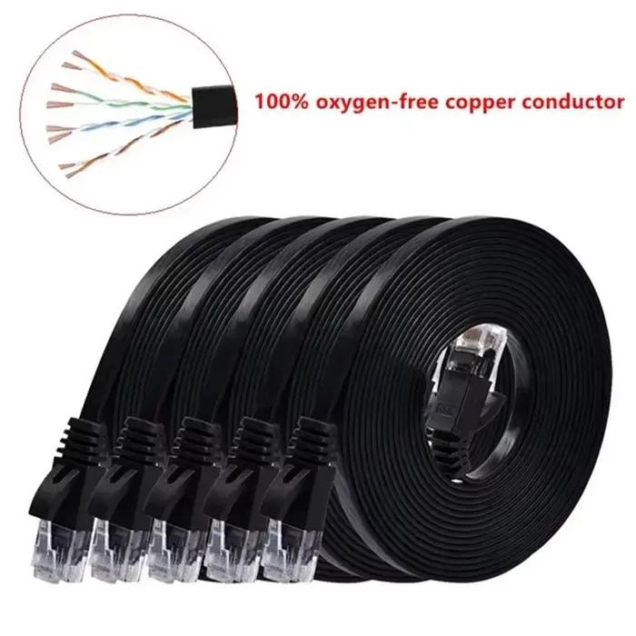 Câble réseau LAN Cat 6 RJ45 plat rapide et élégant pour connexion sans faille professionnelle et personnelle occasions spéciales