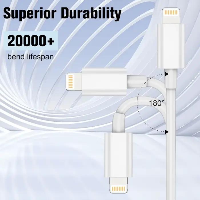 Câble de charge rapide pour Apple iPhone