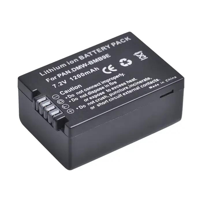 Batterie/chargeur DMW-BMB9E DMW-BMB9 pour appareils photo Panasonic Lumix DC-FZ80