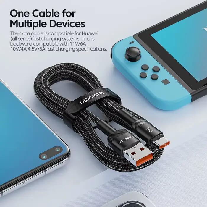 Câble de charge rapide USB Type C pour iPhone 15 14 13 12 11 Huawei P40 P30 Realme Oppo Oneplus Batterie Externe Compatible Durables Occasions Spéciales