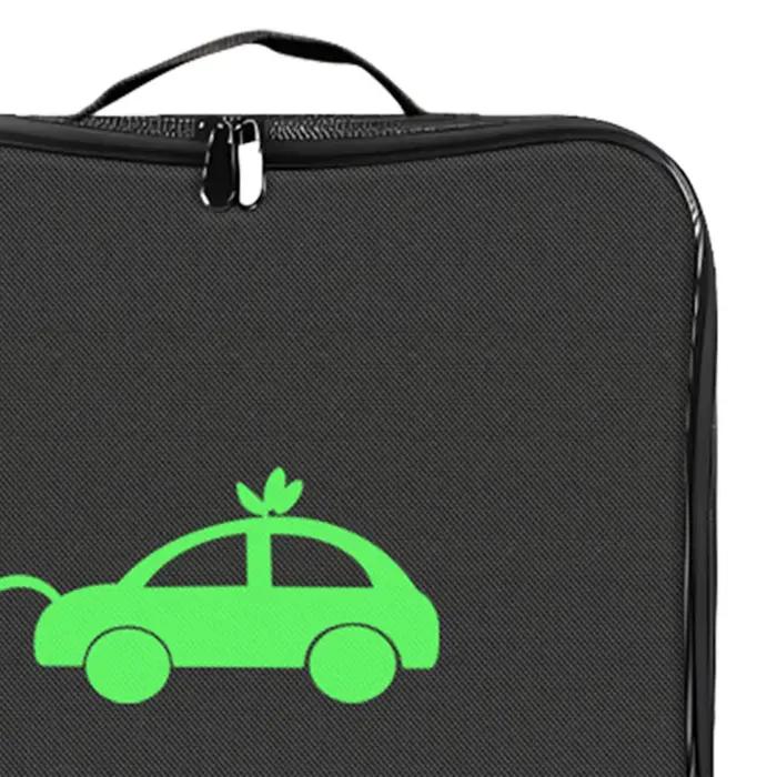 Sac de rangement pour câbles de recharge EV étanche et résistant en Oxford Cloth pour voiture électrique occassions quotidiennes et cadeau spécial