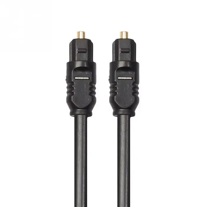 Câble Audio optique numérique pour Toslink plaqué or 1m 1.5m 2m 3/5m 10m 15m 20m SPDIF MD DVD
