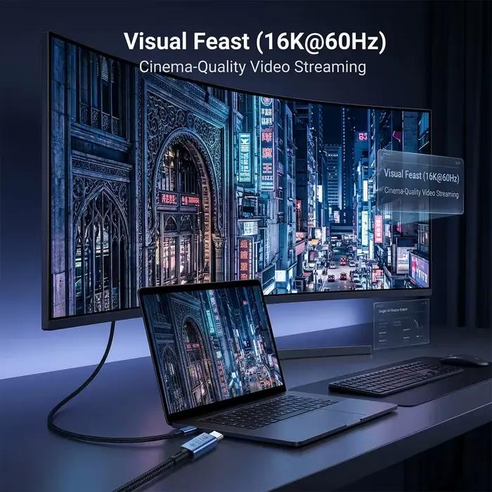 Câble USB 5.0 Type-C vers Type-C
