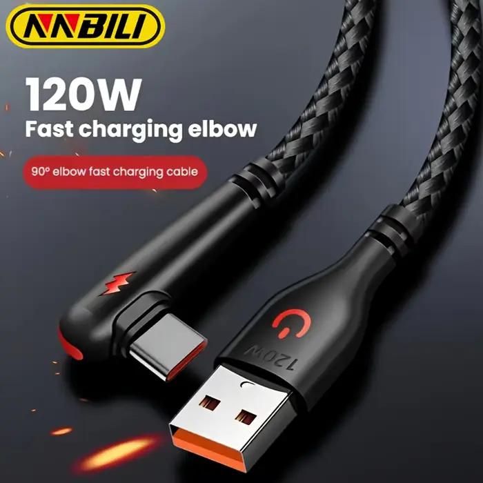 Câble USB vers C de charge rapide NNBILI 120 W
