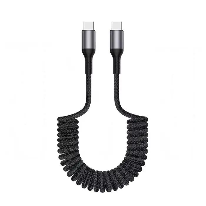 Câble USB-C enroulable pour voiture