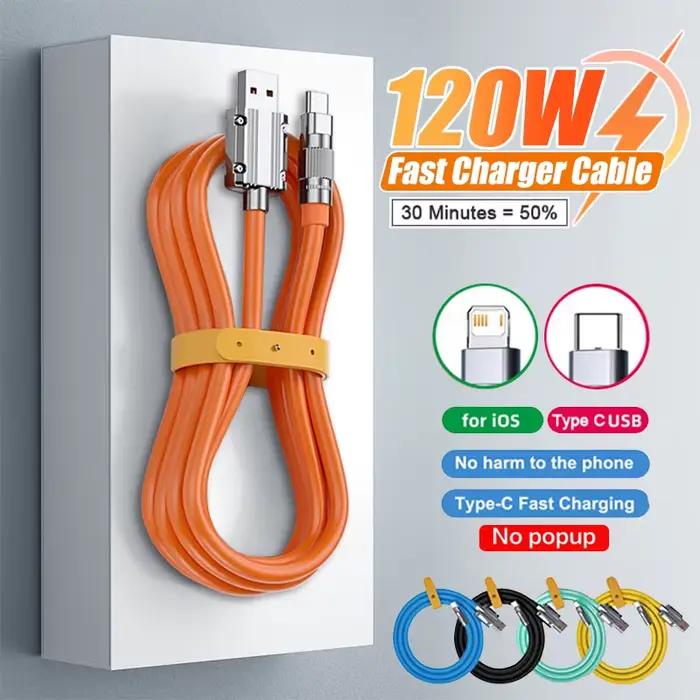 Câble USB Type-C en Silicone Liquide
