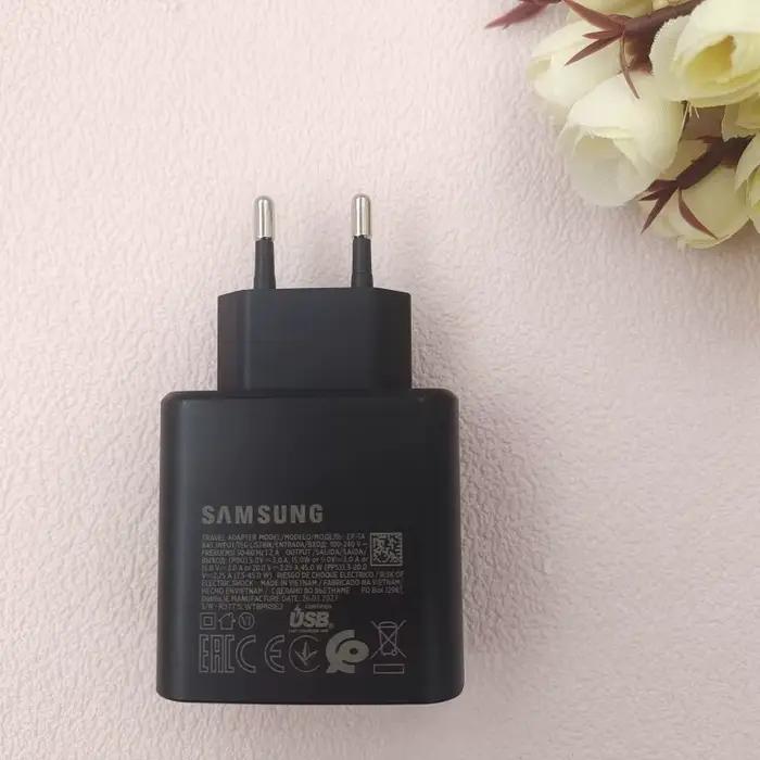 Chargeur Samsung A56 F56 45W Ultra Rapide Polyvalent pour Tous les Modèles Samsung Occasions Spéciales