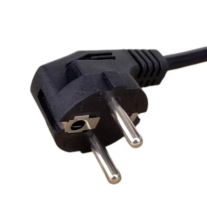 Câble d'alimentation CEE7/7 vers IEC C13 10A 250V 30cm 50cm pour usage résidentiel et professionnel haute qualité sécurité durable