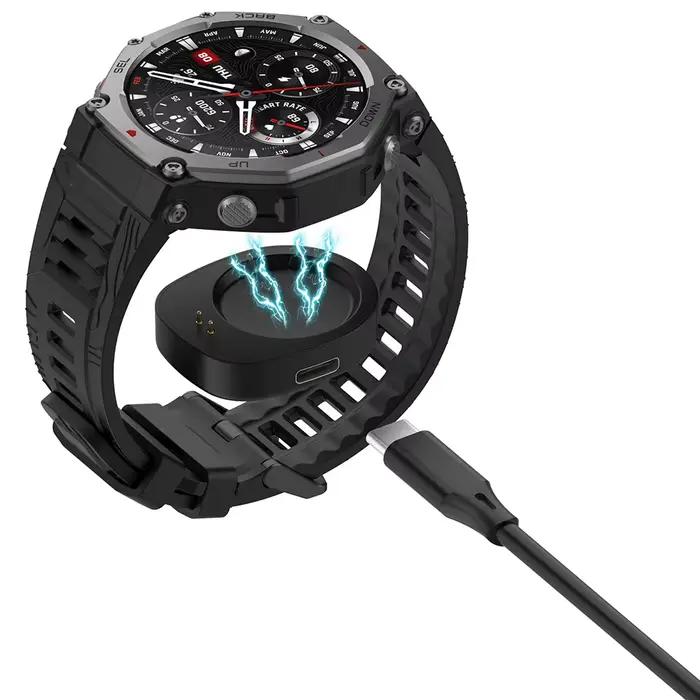 Convertisseur de chargeur sans fil pour Amazfit Balance 2/ Balance/T-Rex 3/Helio