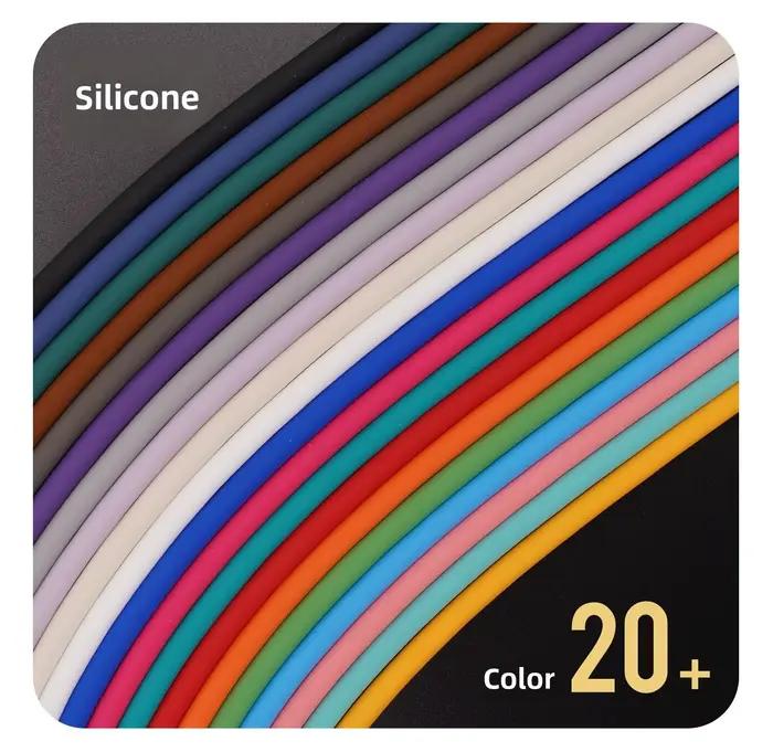 Câble de données USB vers Type-C en silicone et métal