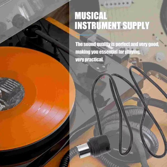 Câble MIDI mâle vers mâle 5 broches 360 degrés extension cord piano électronique clavier effets son carte son occasion spéciale