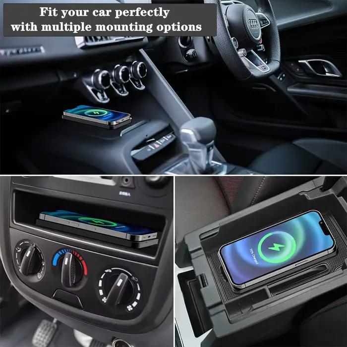 Chargeur sans fil de voiture en Silicone