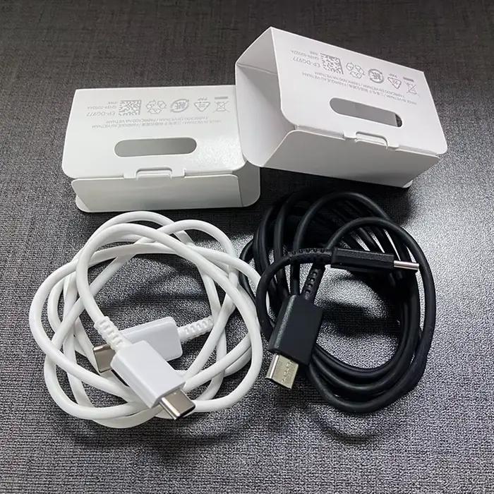 Samsung Galaxy A55 A54 A35 A34 A14 5G 25W chargeur Super rapide USB C PD adaptateur secteur mural