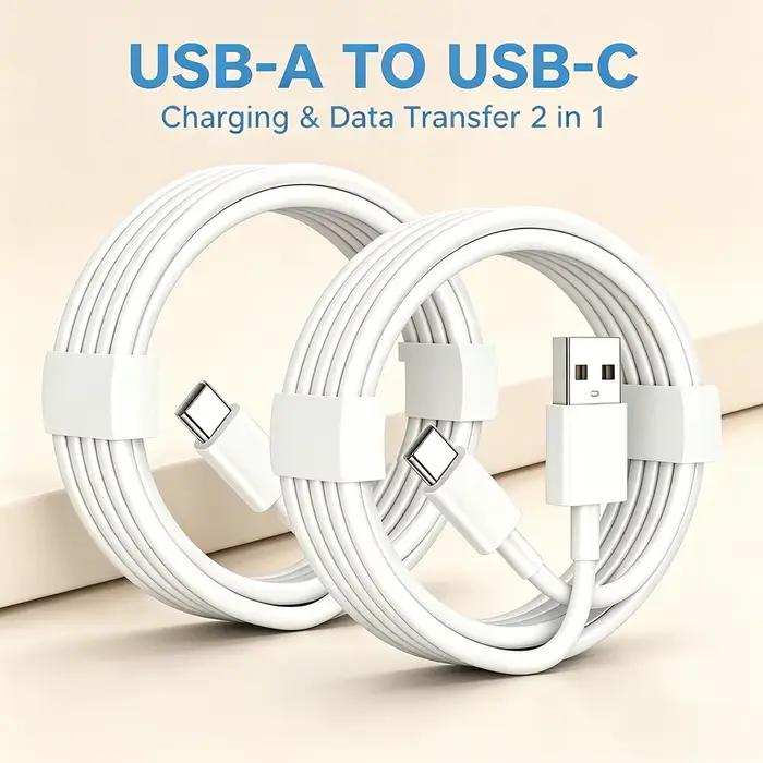 Câble de charge USB-A vers USB-C de 3 mètres