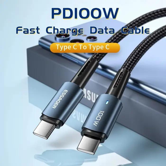 Essager-Câble de charge rapide de type C pour téléphone portable