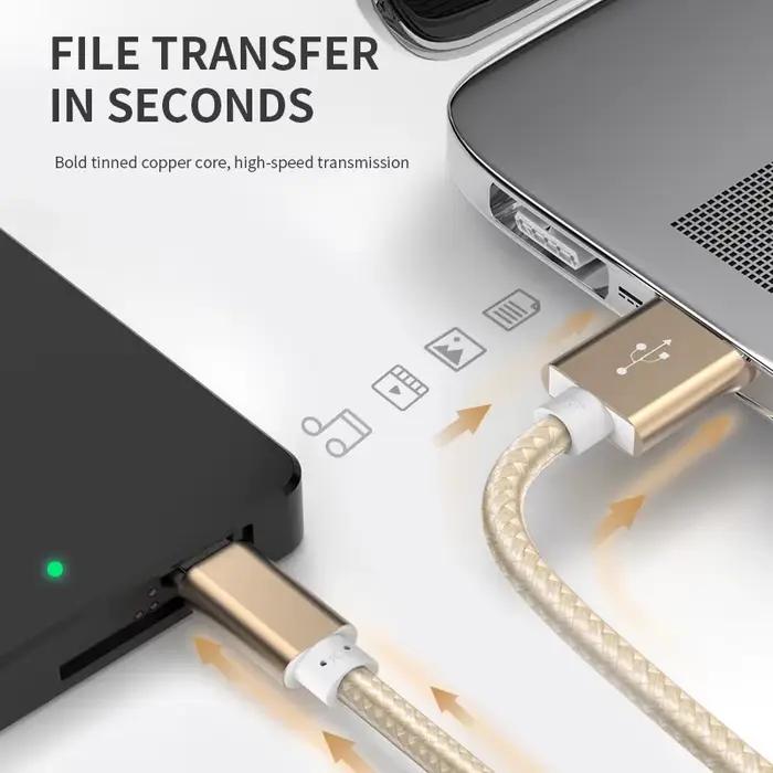 Mini câble USB Mini USB vers USB transfert de données rapides câble de chargeur pour lecteur MP3 MP4 voiture DVR GPS appareil photo numérique HDD cordon
