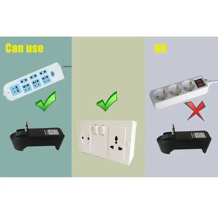 Chargeur universel ue pour batterie Rechargeable Li-ion 3.7V 18650 26650 16340 14500