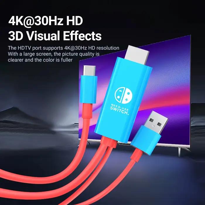 Câble USB-C vers HDMI 4K