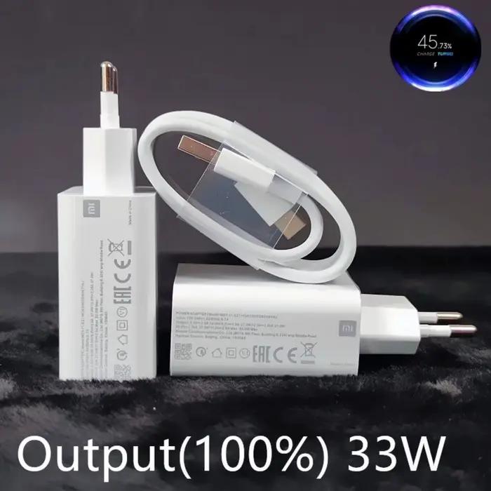 Chargeur POCO X3 Pro Xiaomi 33W EU