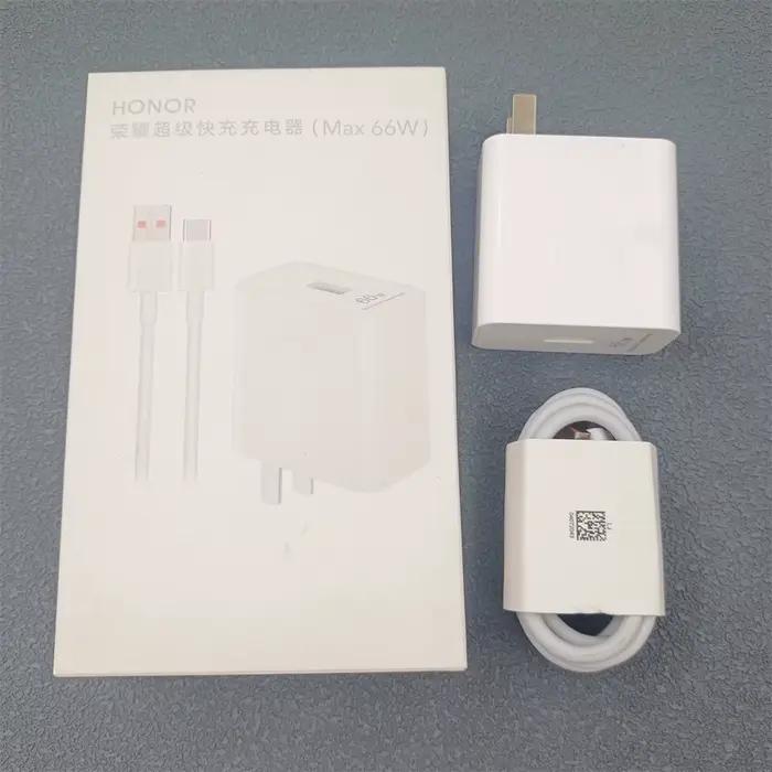 HONOR – chargeur d'origine 66W EU US