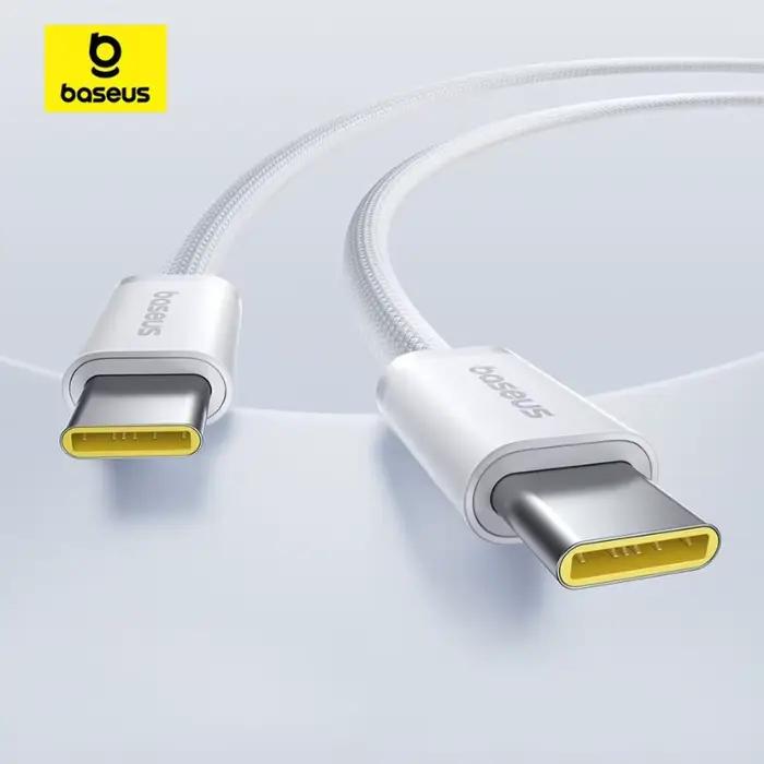 Câble USB C Baseus 100W pour iPhone 16 15 Plus Pro Max